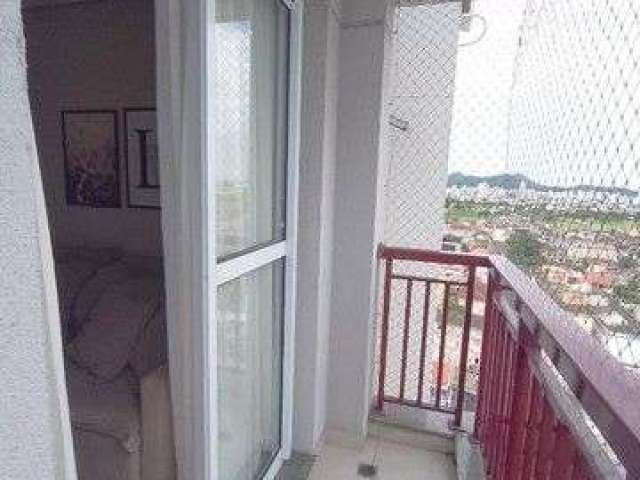 Apartamento com 2 dormitórios à venda, 48 m² por R$ 325.000 - Castelo - Santos/SP