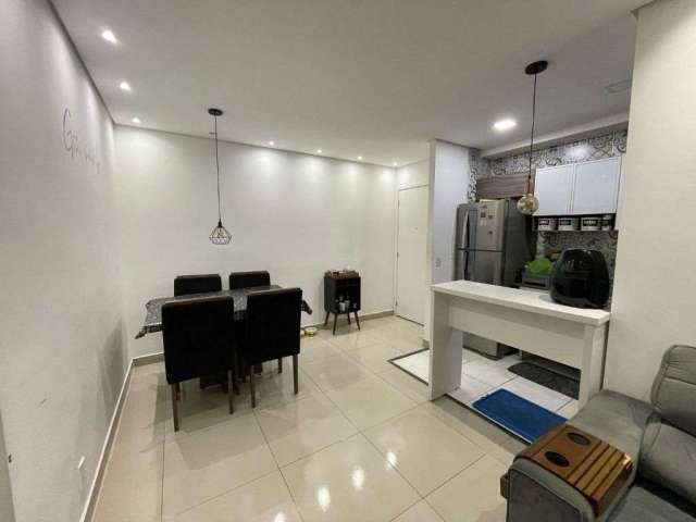 Apartamento com 2 dormitórios à venda, 46 m² por R$ 260.000,00 - Areia Branca - Santos/SP