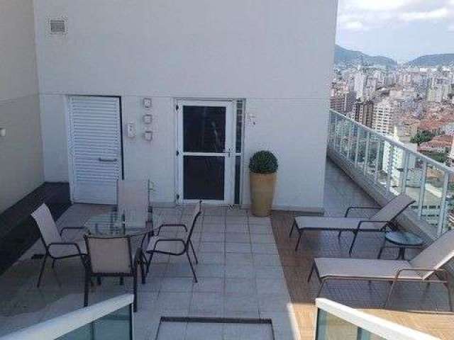 Apartamento com 1 dormitório à venda, 47 m² por R$ 470.000,00 - Boqueirão - Santos/SP