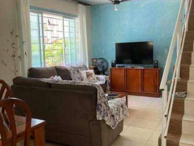 Sobrado com 3 dormitórios à venda, 143 m² por R$ 1.200.000 - Aparecida - Santos/SP