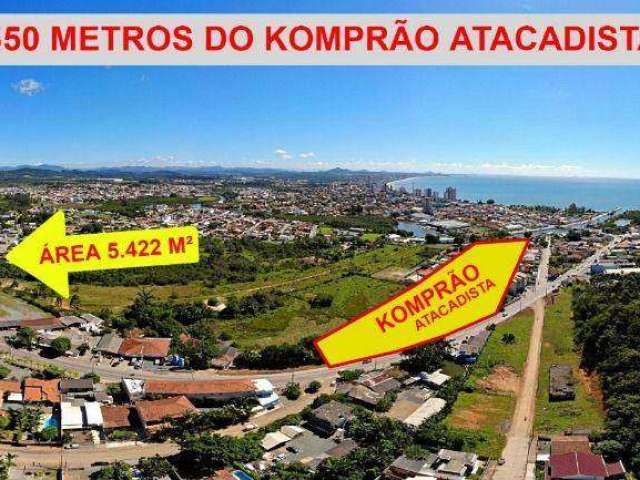 Terreno à venda, 5422 m² por R$ 4.950.000,00 - Nossa Senhora da Paz - Balneário Piçarras/SC