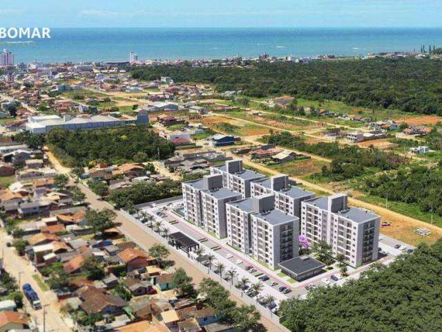 Apartamento com 2 dormitórios à venda, 56 m² por R$ 334.000,00 - São Cristóvão - Barra Velha/SC