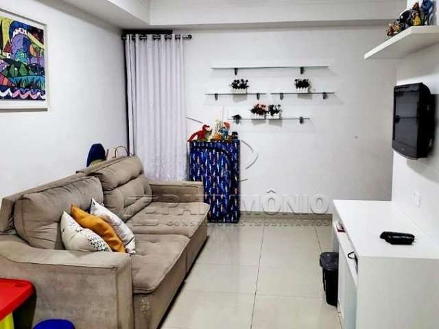 Casa em condomínio fechado com 3 quartos à venda na Rua Elias Rodrigues Claro, 605, Jardim São Carlos, Sorocaba por R$ 636.000