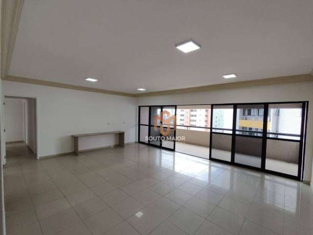 Apartamento com 4 dormitórios (3 suítes) à venda, 156 m² por R$ 900.000 - Casa Amarela - Recife/PE