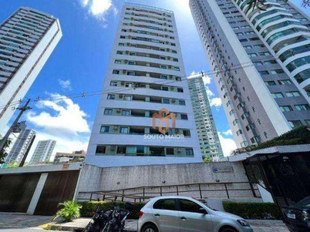 Apartamento com 2 dormitórios à venda, 67 m² por R$ 445.000 - Boa Viagem - Recife/PE