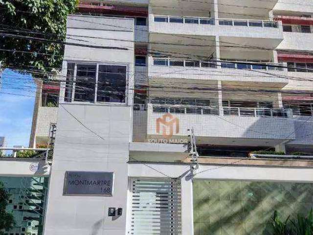 Apartamento com 3 dormitórios à venda, 118 m² por R$ 550.000,00 - Boa Viagem - Recife/PE