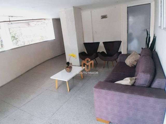 Apartamento com 2 dormitórios à venda, 43 m² por R$ 240.000,00 - Tamarineira - Recife/PE