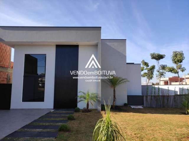 Casa em Condomínio para Venda em Boituva, Portal Ville Jardins, 3 dormitórios, 3 suítes, 4 banheiros, 2 vagas