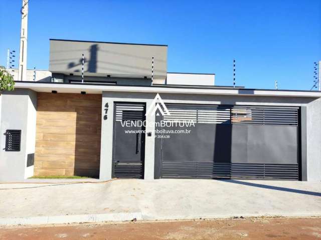 Casa para Venda em Boituva, Portal Ville Jardins, 3 dormitórios, 1 suíte, 3 banheiros, 2 vagas