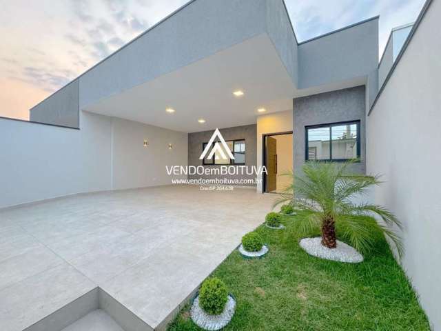 Casa para Venda em Boituva, Portal Ville Jardins, 3 dormitórios, 1 suíte, 2 banheiros, 4 vagas