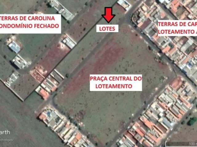 Terreno em terras de carolina -