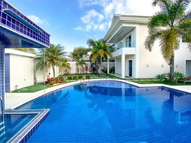 Magnífica Casa à venda no Condomínio Riviera Del Sol Recreio dos Bandeirantes de 600m² com 4 Suítes Terraço Piscina Sauna Churrasqueira toda Mobiliada