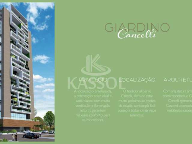 Apartamento bairro centro - edifício  giardino cancelli