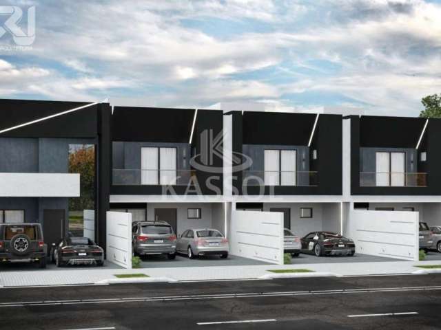 Sobrado em construção 1suíte máster com closet   2 suítes e sobra de terreno Bairro Country Cascavel