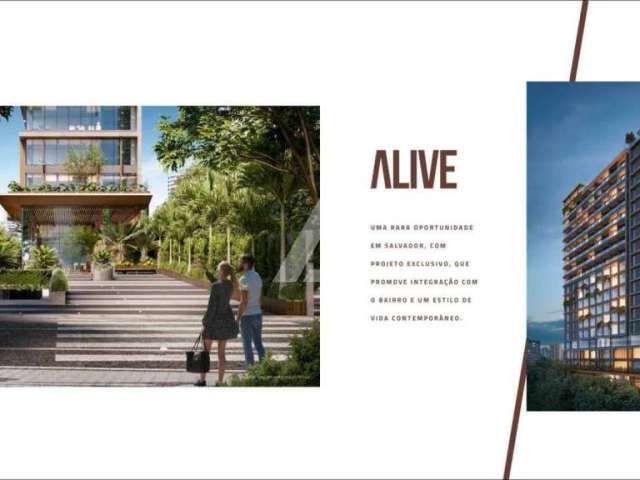 Alive Corredor da Vitória - Apartamento com 1 quarto,  de 27,25 m² à venda a partir de R$ 490.000