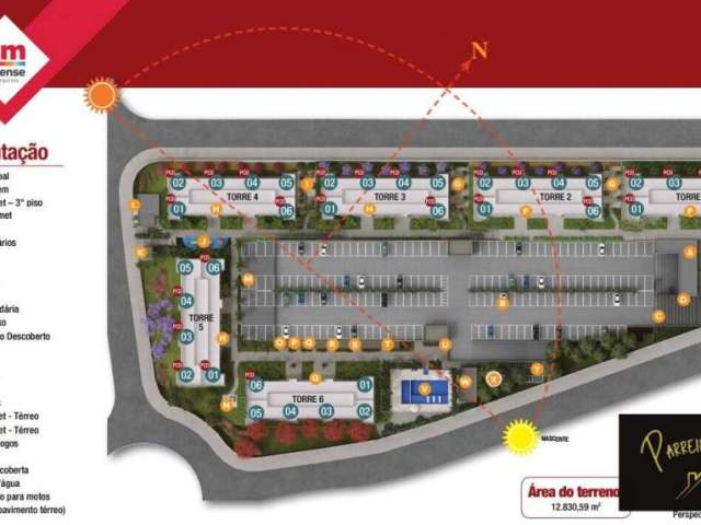 Apartamento ao lado da  PUC I e do Shopping Pq. das Bandeiras