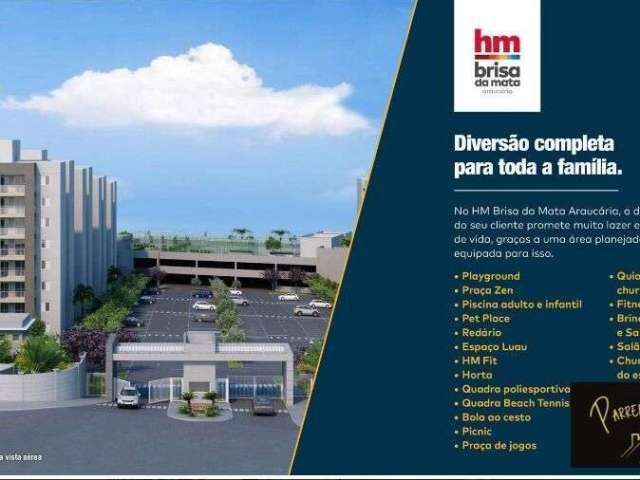 Brisa da mata araucaria - apartamento terreo no condominio  brisa da mata