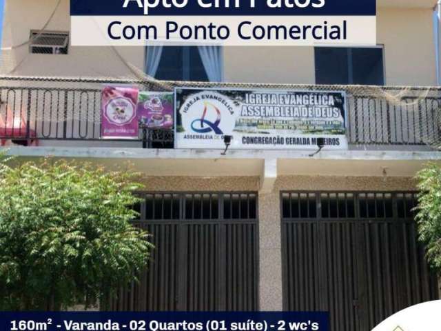 Vendo Primeiro andar com ponto comercial em Patos – PB: