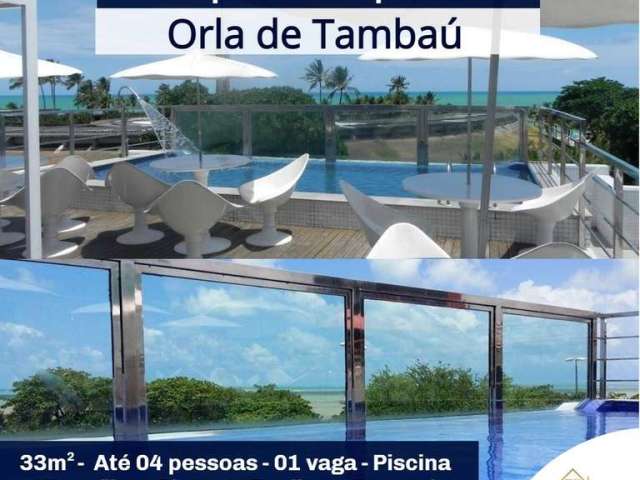 Flat para Temporada na Orla de Tambaú, João Pessoa - PB