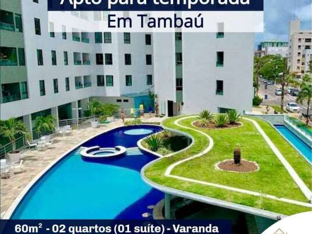 Apto com ótima localização em Tambaú, João Pessoa - PB