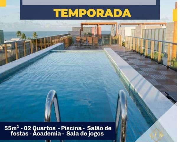 Apto 2 quartos em Tambaú, João Pessoa – PB