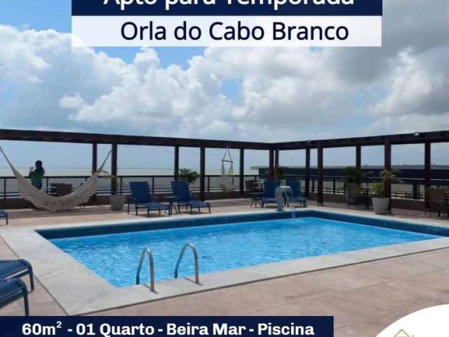 Flat beira mar em Cabo Branco - João Pessoa - PB