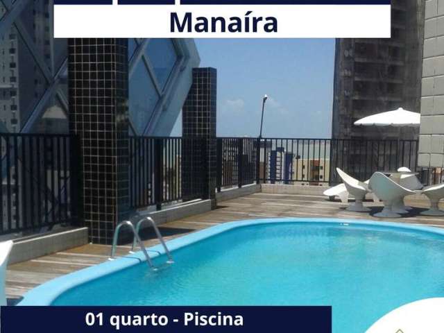 Apto um quarto a venda na divisa Tambaú x Manaira