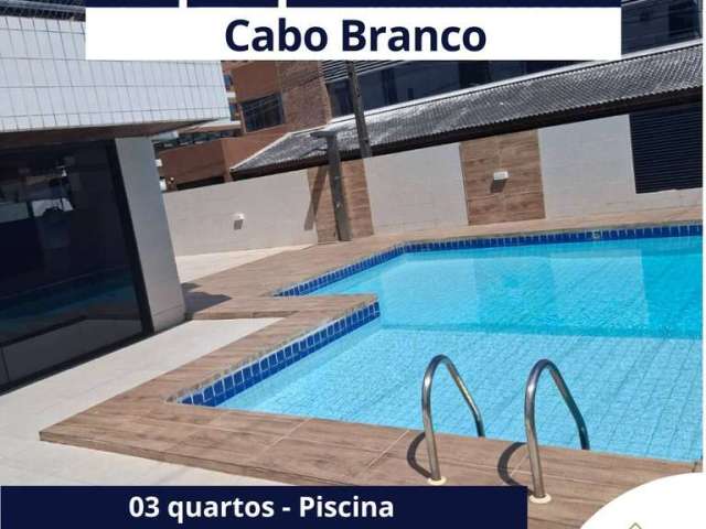 Apto a 300 metros do Busto de Tamandaré - Cabo Branco - João Pessoa