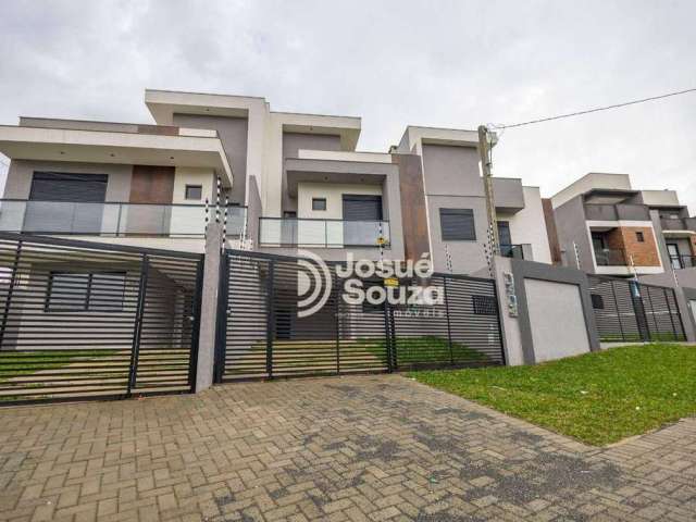 Sobrado com 3 dormitórios à venda, 144 m² por R$ 759.000,00 - Uberaba - Curitiba/PR