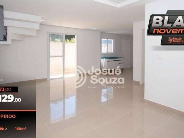 Sobrado com 3 dormitórios à venda, 168 m² por R$ 755.129,35 - Campo Comprido - Curitiba/PR