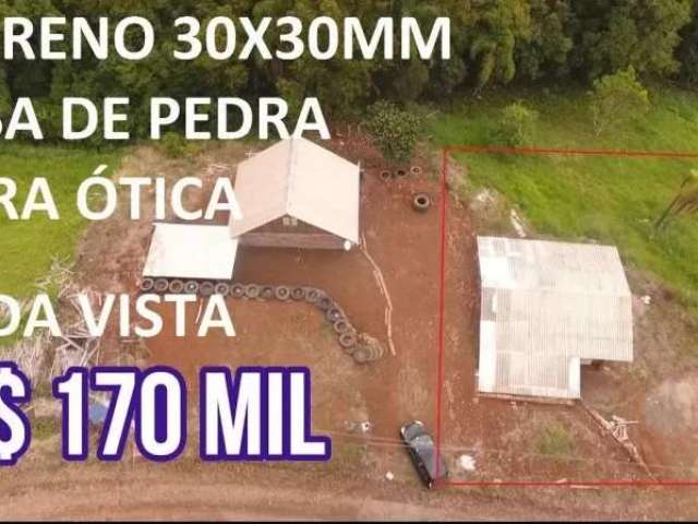 113761 - terreno rural no caraá com casa de pedra, fibra ótica, água encanada, linda vista