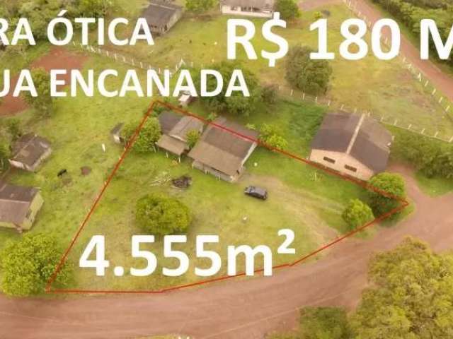 113913 - chacrinha com casa, fibra ótica, de esquina, ótimo ponto comercial rura