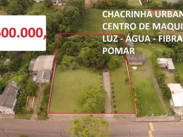 113916 - chacrinha urbana no centro de maquiné   rs com 2 956m², pomar, fibra ótica