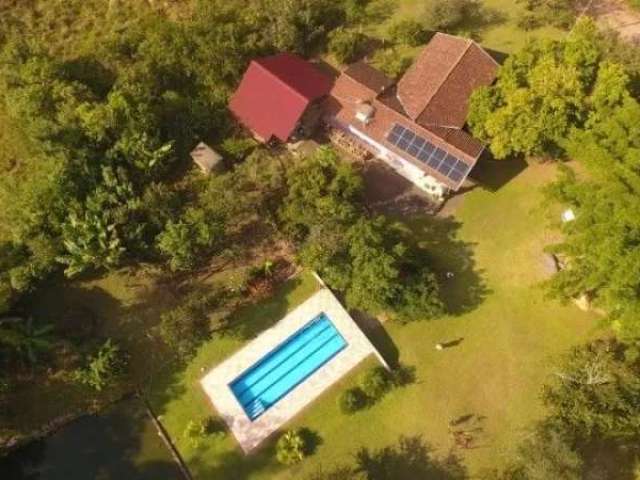 115531 chácara em rolante com casa 3 quartos suíte pomar piscina açude placas fotovoltaica