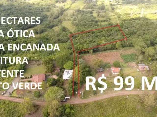 113767 - chácara com 1,75 ha, fibra ótica vertente material para construção vista p/ lagoa