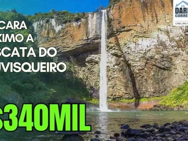 120911 chácara em riozinho 2 casas pomar riacho próx cascata do chuvisqueiro