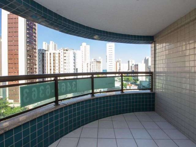 Apartamento com 3 quartos para alugar na Avenida Fernando Simões Barbosa, Boa Viagem, Recife, 115 m2 por R$ 4.533