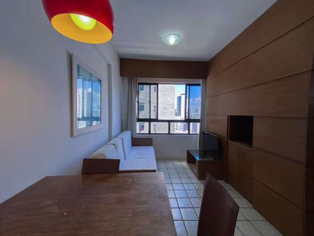 Apartamento com 1 quarto à venda na Avenida Boa Viagem, Pina, Recife, 27 m2 por R$ 324.000