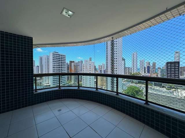 Apartamento com 4 quartos para alugar na Rua Francisco da Cunha, Boa Viagem, Recife, 163 m2 por R$ 7.500