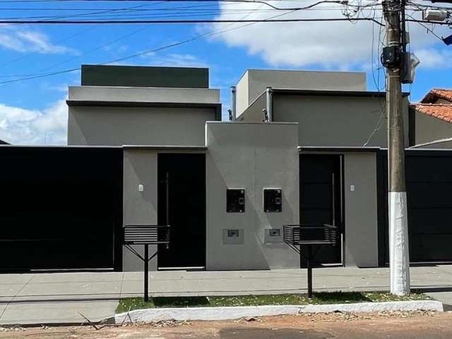 Casa para Venda em Campo Grande, Recanto dos Pássaros, 3 dormitórios, 1 suíte, 2 banheiros, 2 vagas