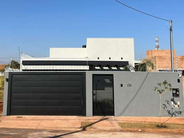 Casa para Venda em Campo Grande, Residencial Maria Neves, 3 dormitórios, 1 suíte, 3 banheiros, 3 vagas