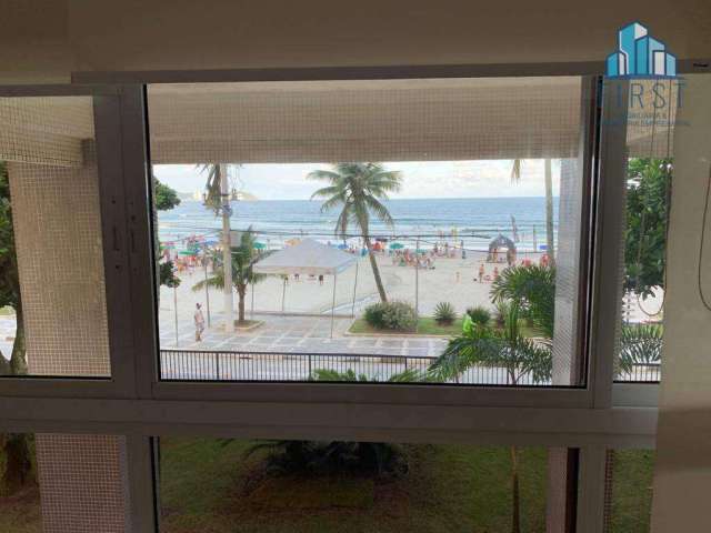 Apartamento alto padrão, pé na areia, com 2 dorm. à venda, 120 m² por R$ 950.000 -  Astúrias - Guarujá/SP