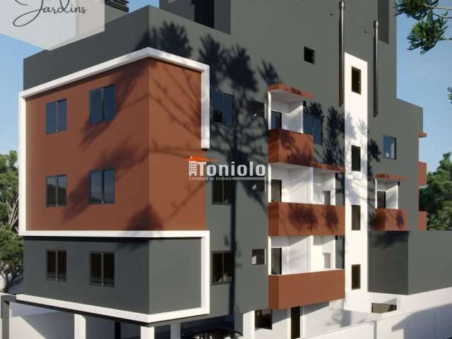 Apartamento com 2 quartos à venda na Rua Tarcílio Zoelner, Cidade Jardim, São José dos Pinhais, 45 m2 por R$ 277.000