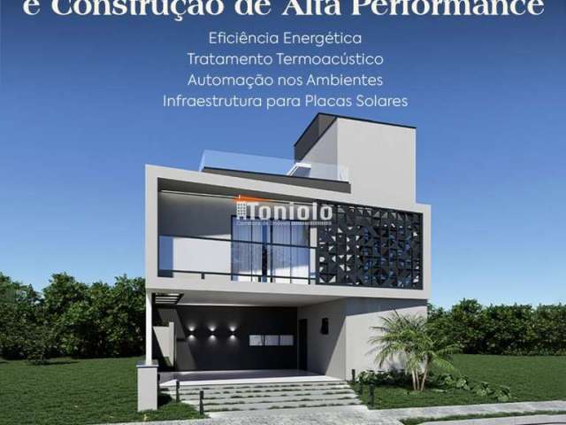 Casa em condomínio fechado com 3 quartos à venda na Rua Antônio Zaramella, Colônia Rio Grande, São José dos Pinhais, 150 m2 por R$ 1.270.000