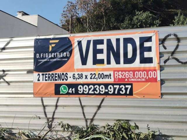 Terreno à venda, 140 m² por R$ 269.000,00 - Santo Inácio - Curitiba/PR