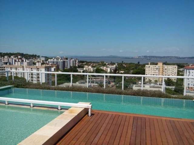 Apartamento novo, 2 quartos, sendo uma suite,1 vaga de garagem. Com piso e box.&lt;BR&gt;Edifício com toda infraestrutura, piscina, portaria 24 hrs, salão de festas, play, sala de ginastica, espaço pe