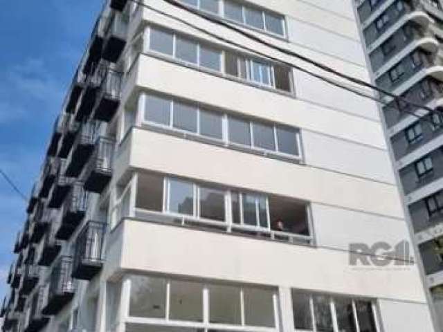 Apartamento Studio de 31m² com móveis planejados no bairro Jardim Botânico em Porto Alegre. Apartamento NOVO, entregue em 2023, com living e dormitório integrados, sacada, churrasco, cozinha americana