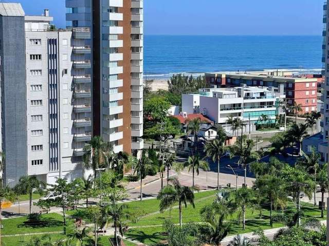 Apartamento em Torres . Praia Grande . com três dorm sendo uma suite MOBILIADO , cozinha esquipada estilo americana , vista para o mar , e box duplo