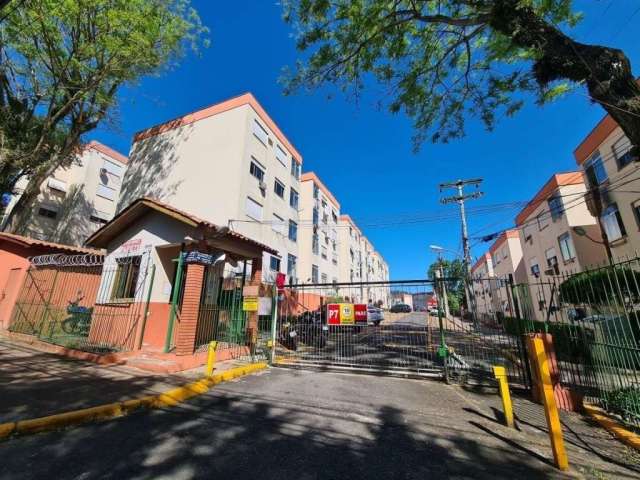 Apartamento de 02 dormitórios,  sala, cozinha e área de serviço, banheiro social. 01 vaga/box de estacionamento por convenção no bairro Santa Tereza em lugar Alto  na cidade de Porto Alegre/RS perto d