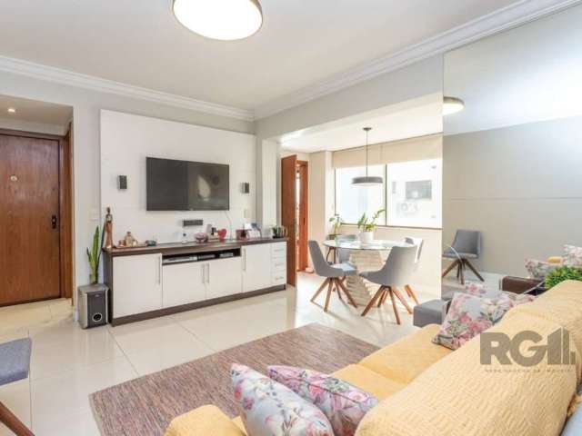 Apartamento de dois dormitórios com suíte e vaga, no bairro Menino Deus, em Porto Alegre RS&lt;BR&gt;Apartamento com  cozinha, sala, area de serviço, box para o carro, na rua Botafogo, excelente local